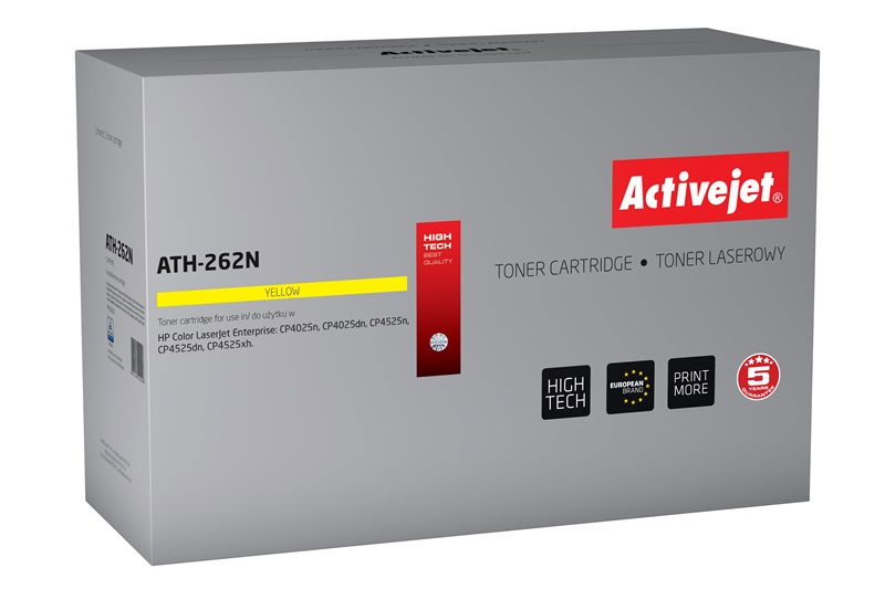 Žltý Toner Hp Activejet ATH-262N CE262A 648A