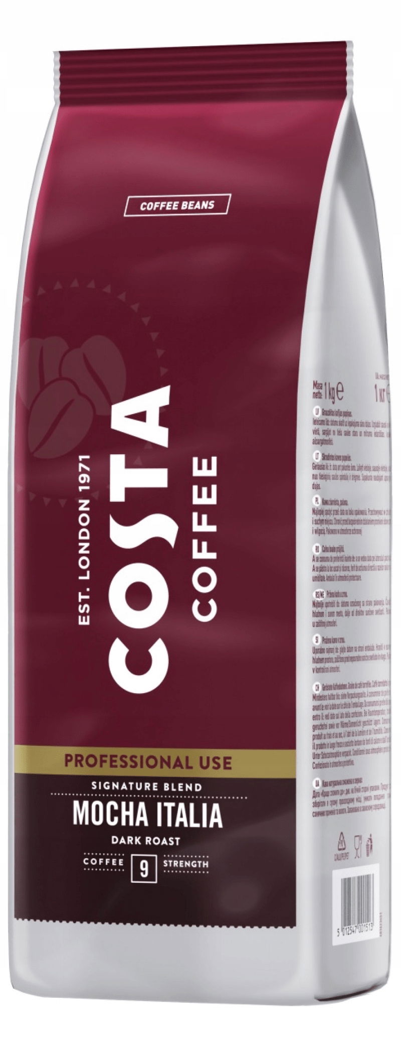 Zrnková káva Costa Coffee Professional Signature Dark Roast 1kg