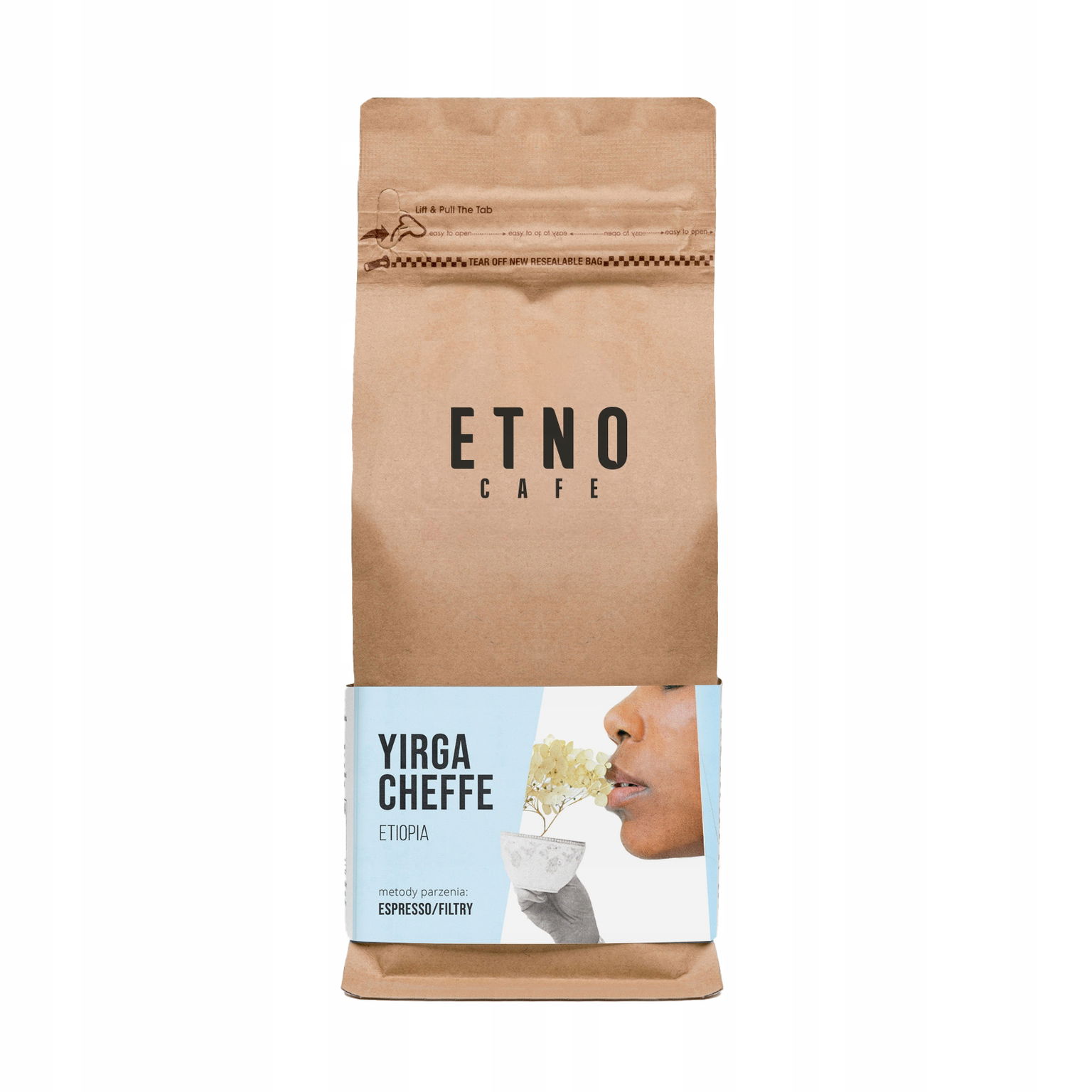 Zrnková káva Etno Cafe Yirgacheffe 250 g