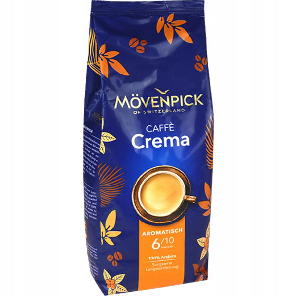 Zrnková káva Movenpick Caffe Crema 1 kg Darček videokniha