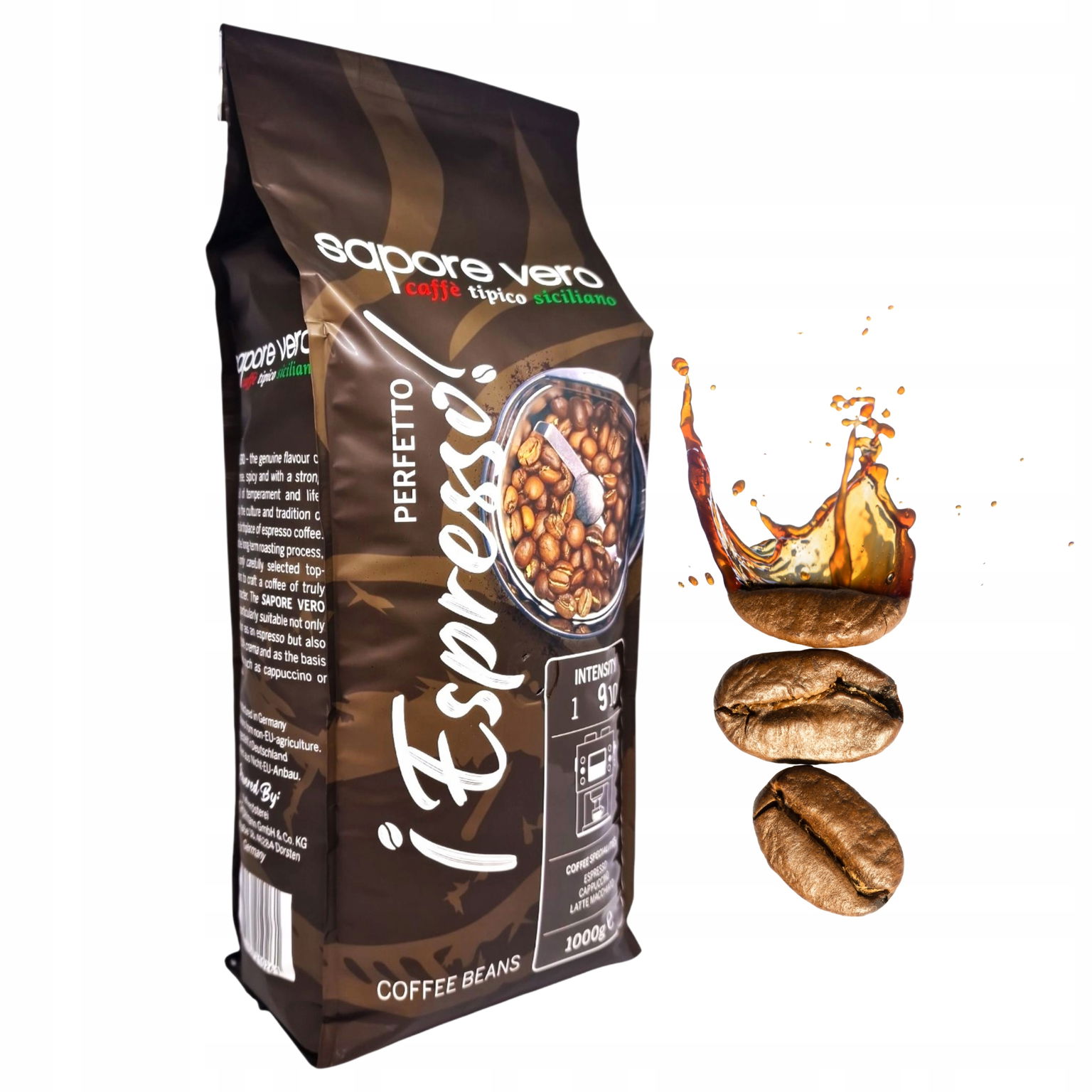 Zrnková káva Sapore Vero Perfetto Espresso 1 Kg