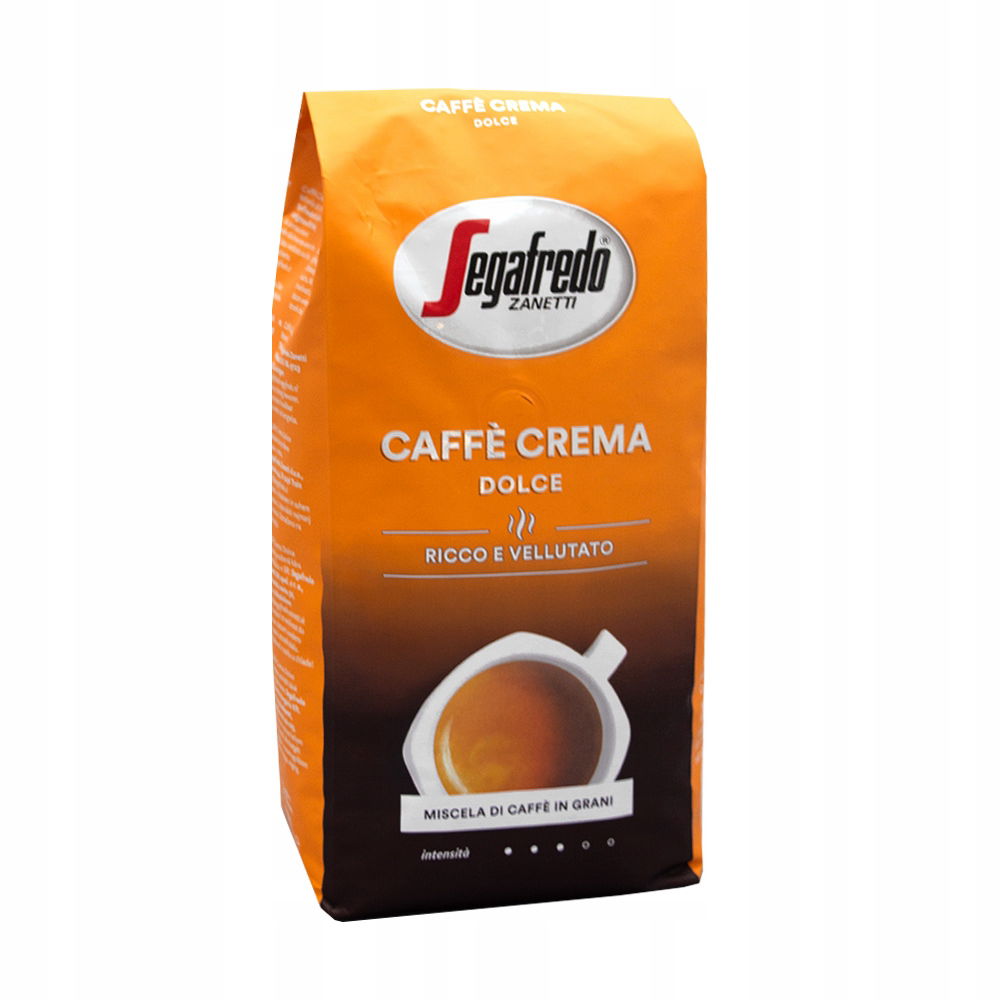 Zrnková káva zmes kávových zŕn Segafredo Caffe Crema Dolce 1000 g