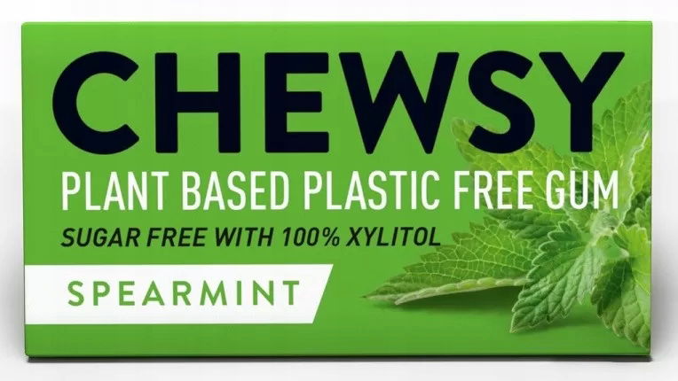 žuvačka s xylitolom s mätovou príchuťou (10 Ks) 15 g Chewsy