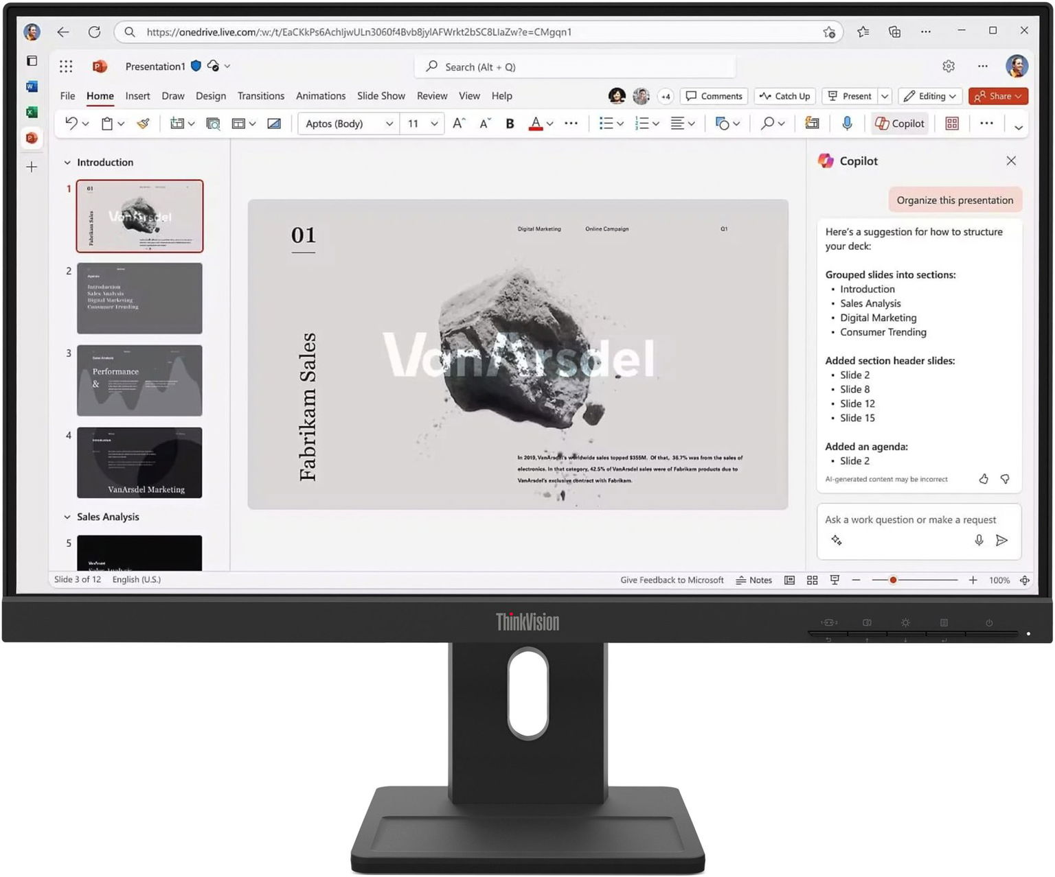 21.5" Lenovo ThinkVision E22-40