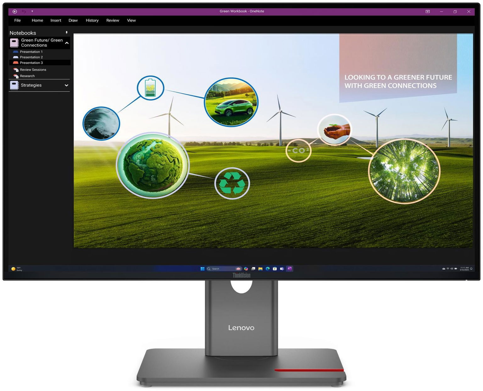 27" Lenovo ThinkVision P27Q-40