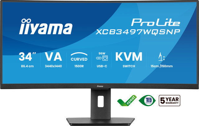 34" iiyama ProLite XCB3497WQSNP-B1