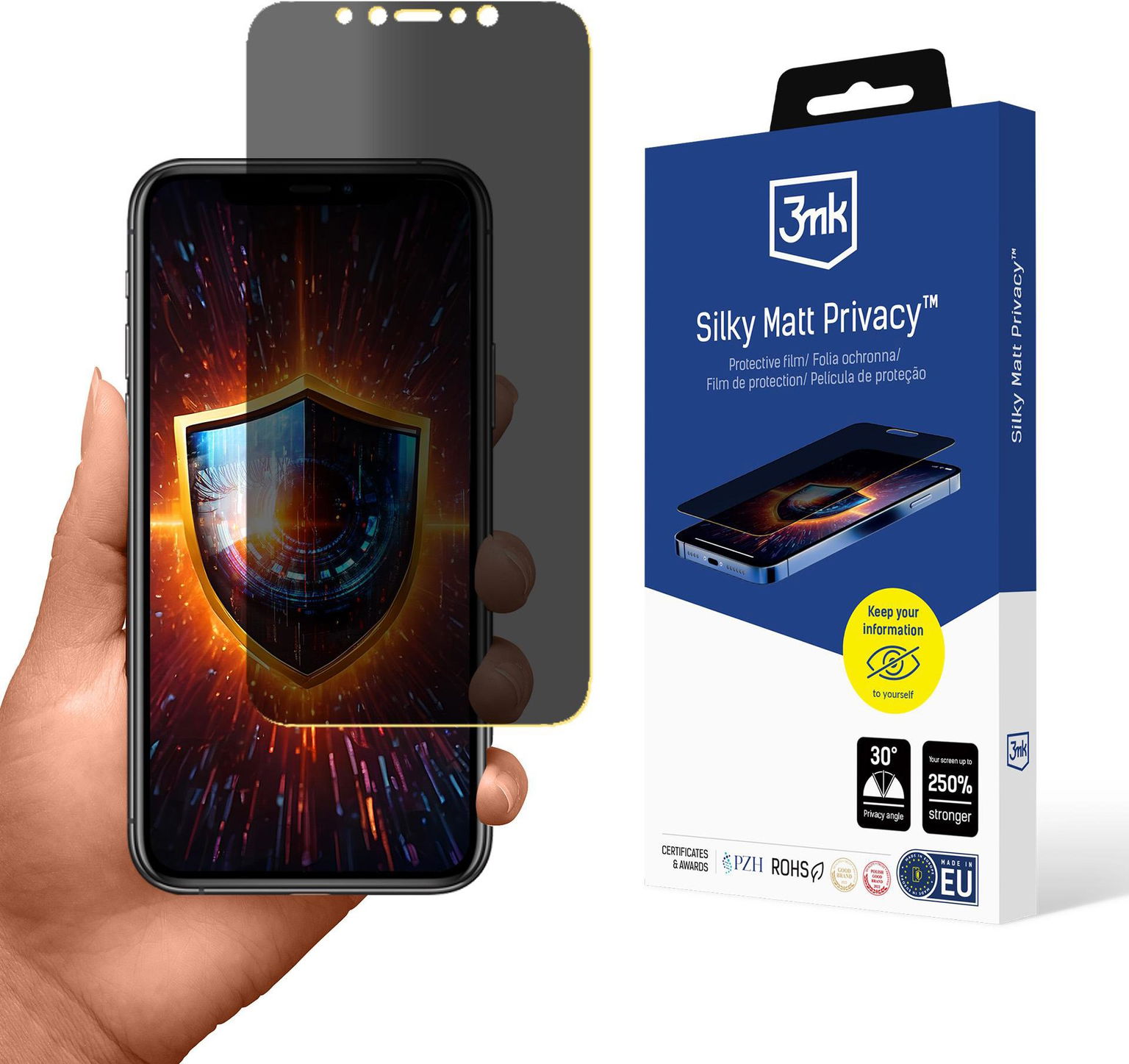3mk Silky Matt Privacy pre Apple iPhone 11 Pro