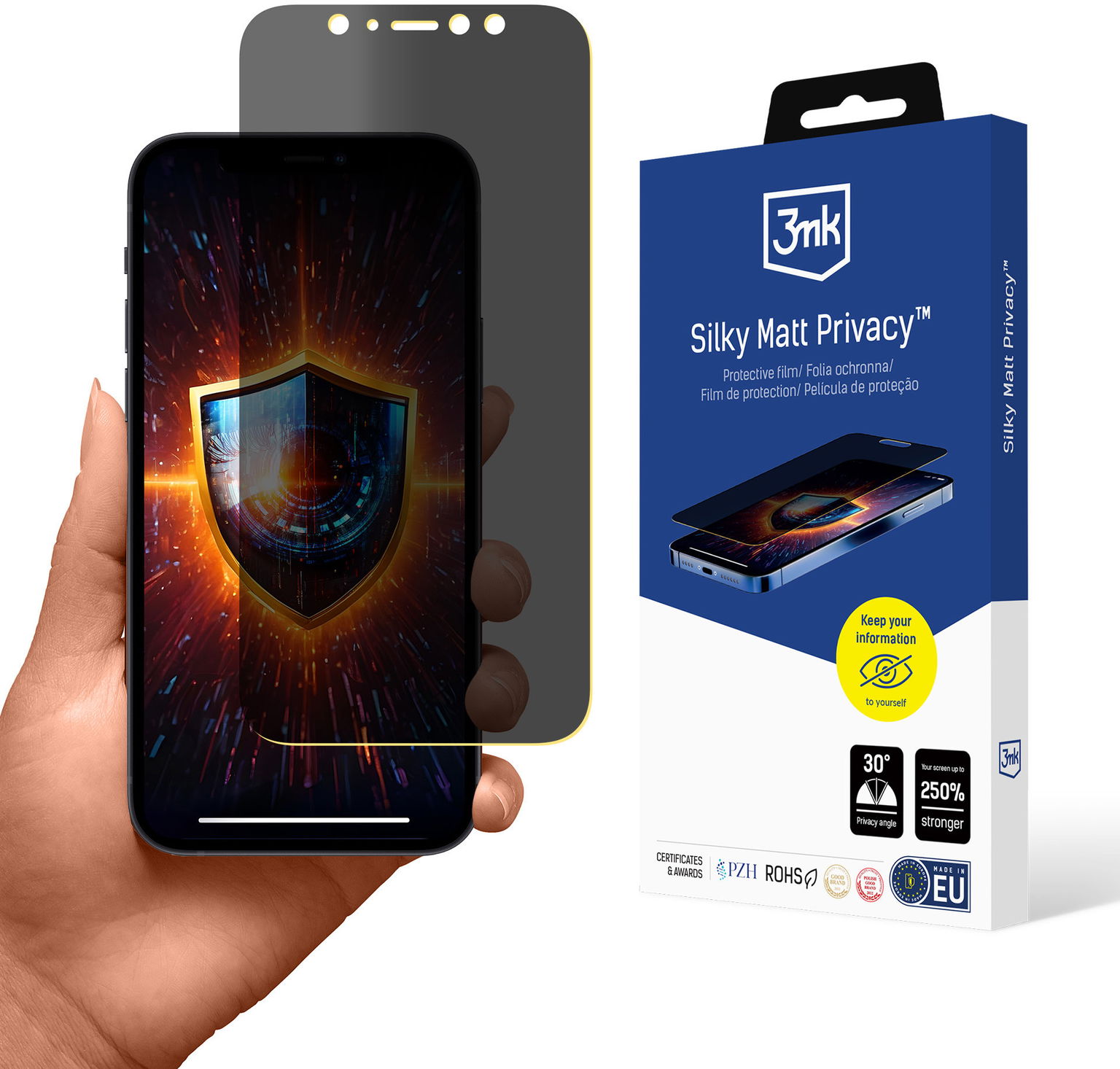 3mk Silky Matt Privacy pre Apple iPhone 12 Mini