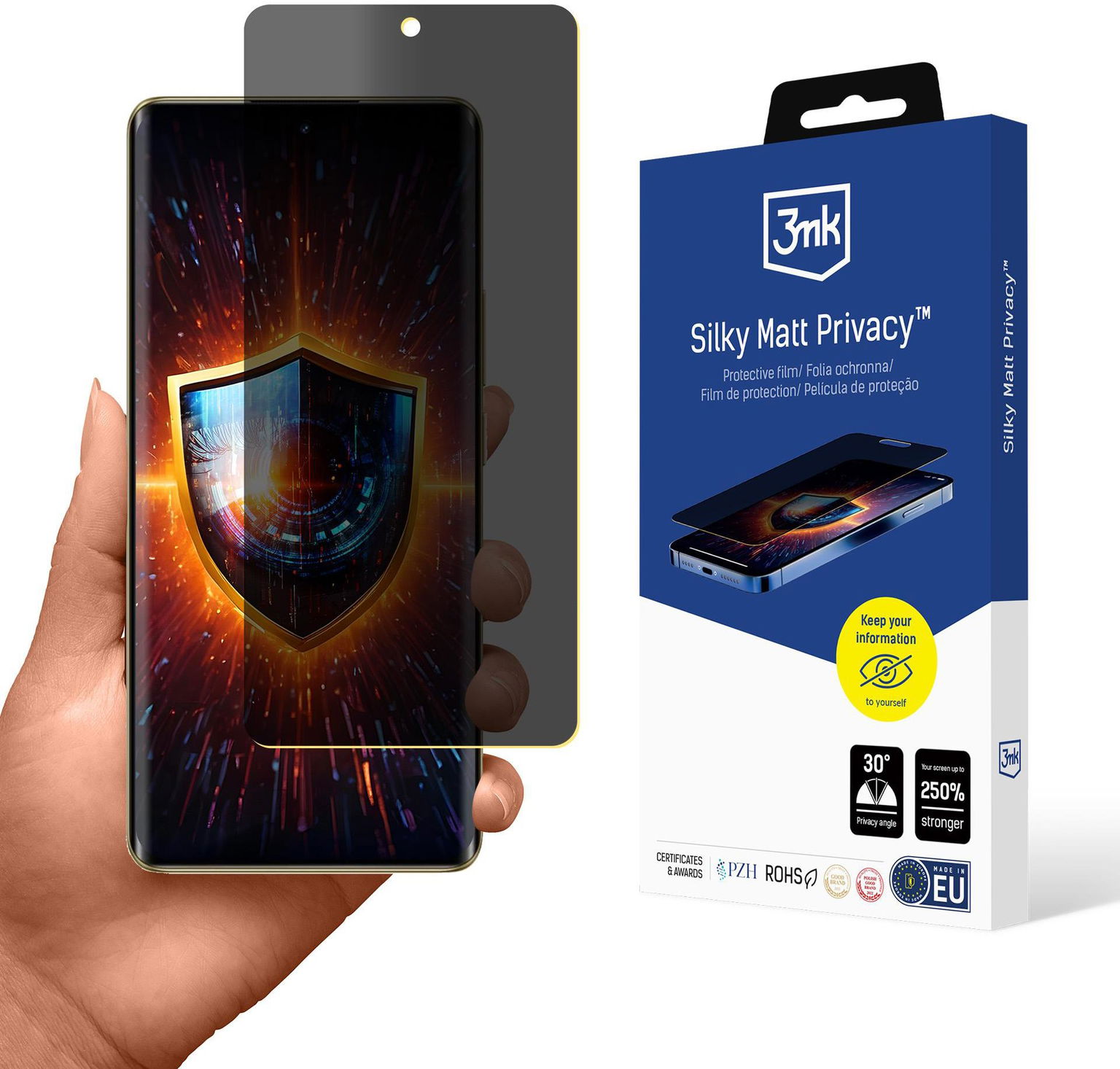 3mk Silky Matt Privacy pre Realme 12 Pro