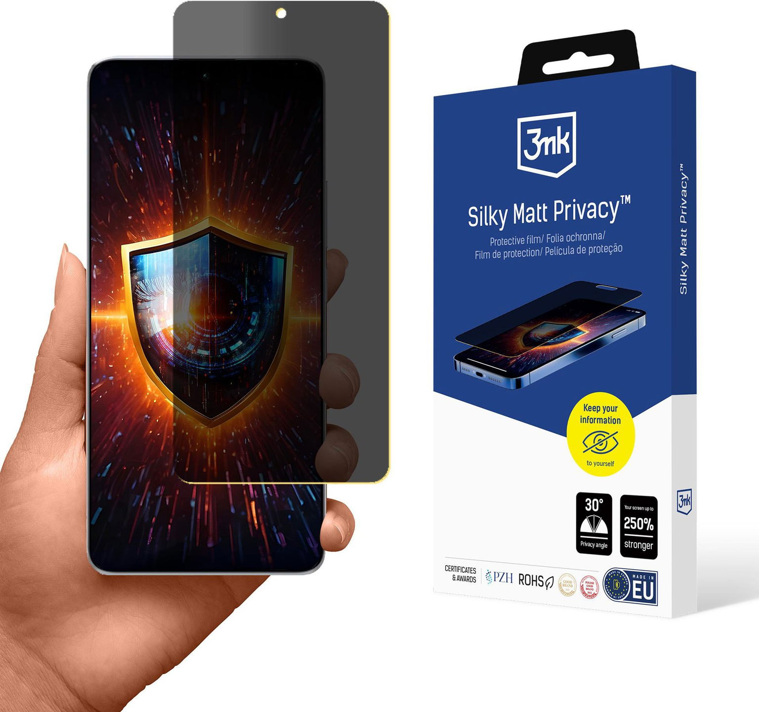 3mk Silky Matt Privacy pre Redmi Note 13 Pro+