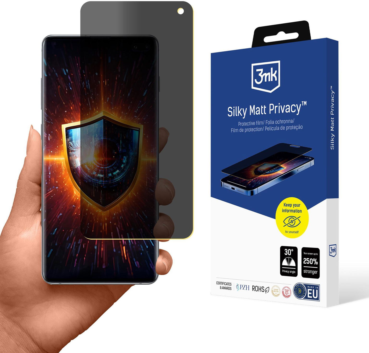 3mk Silky Matt Privacy pre Samsung Galaxy S10e