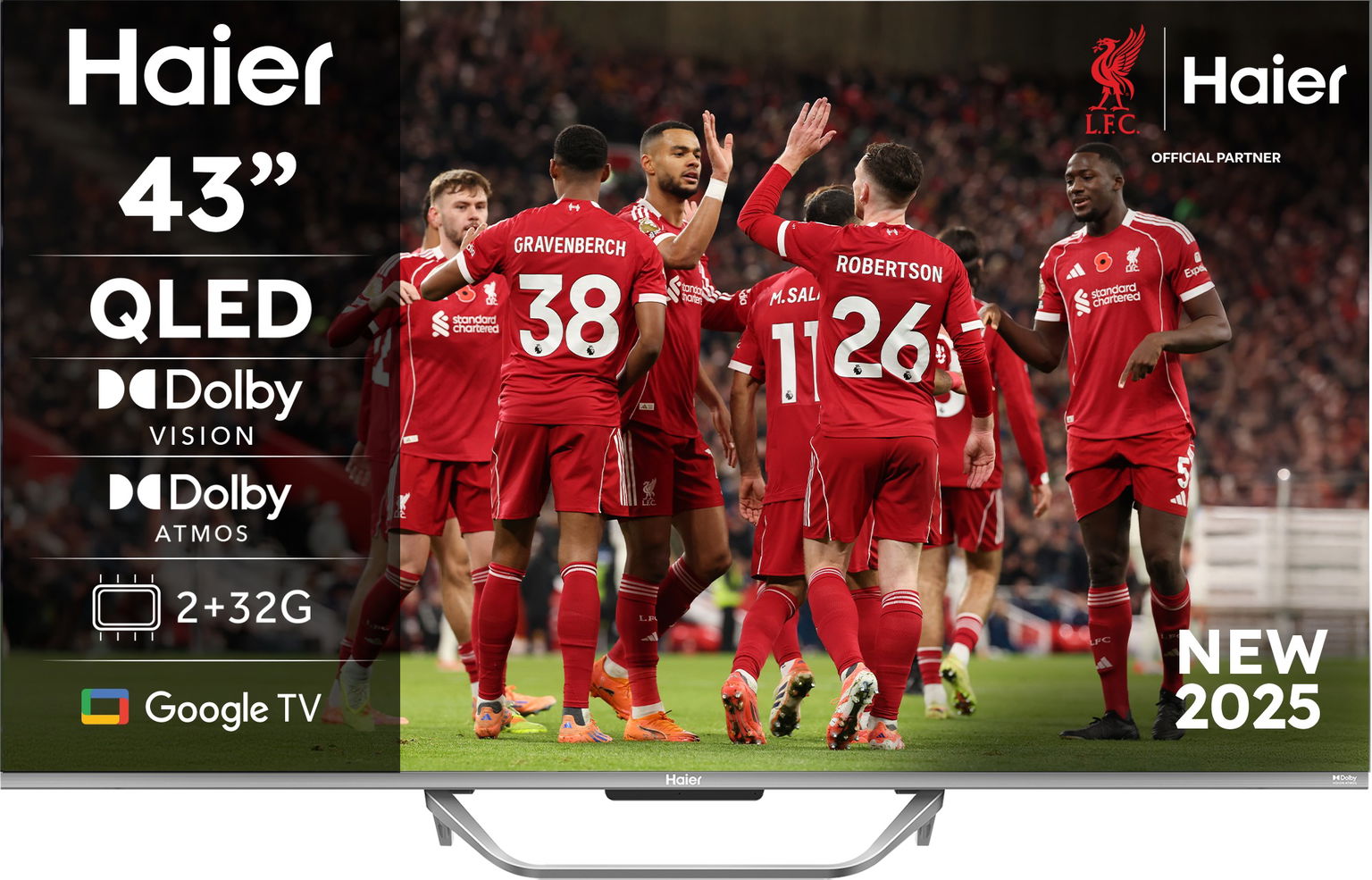 43" HAIER H43Q80FUX