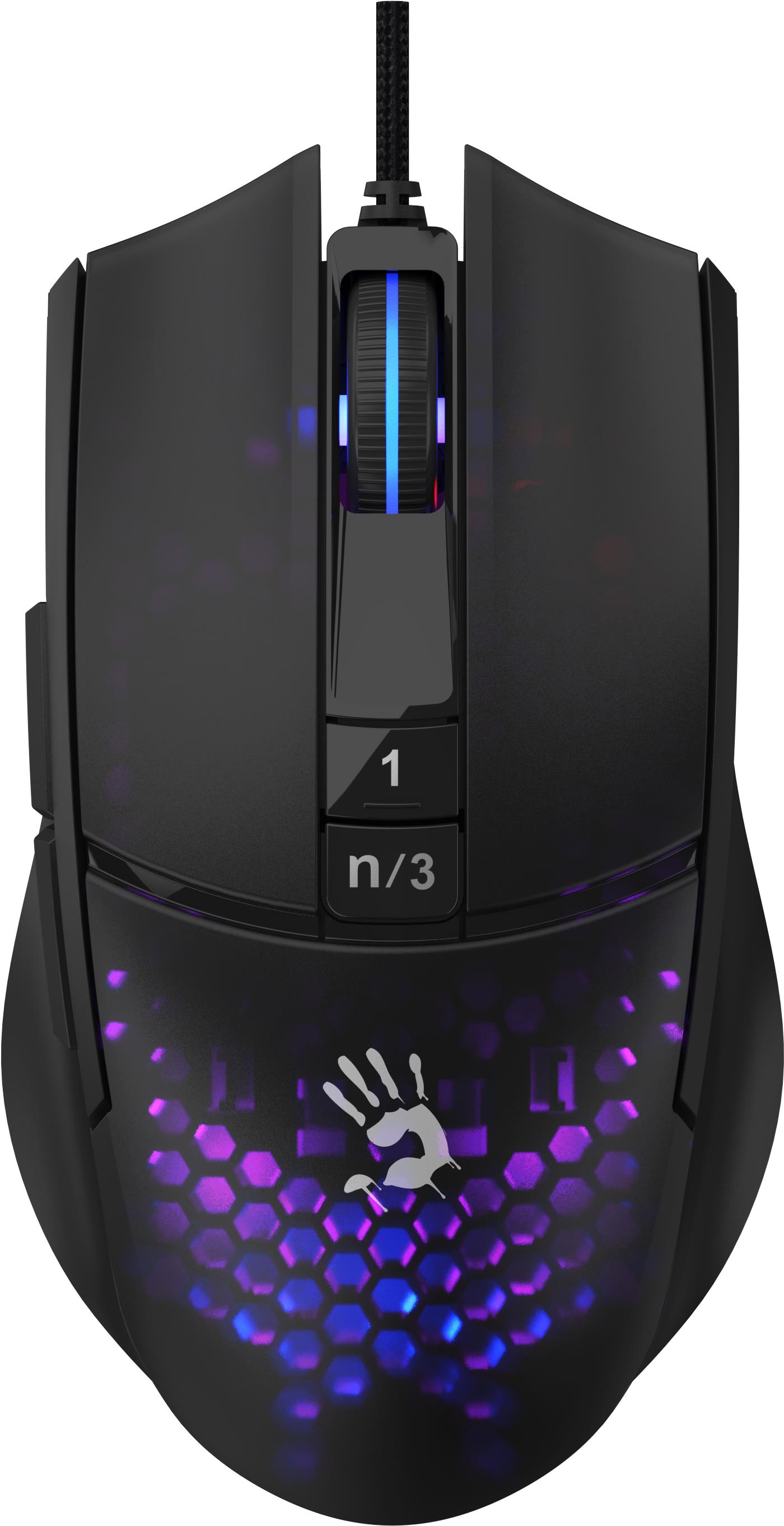 A4tech Bloody L65 Max Honeycomb, čierna