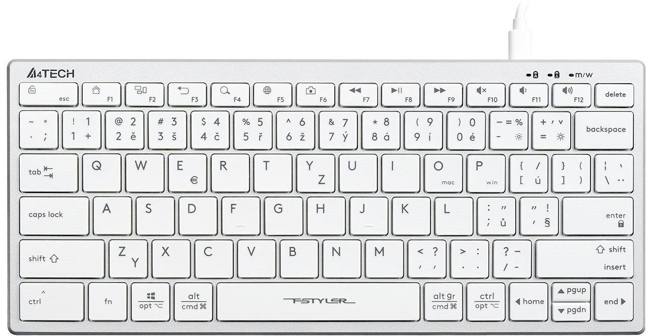 A4tech FX51, biela – CZ