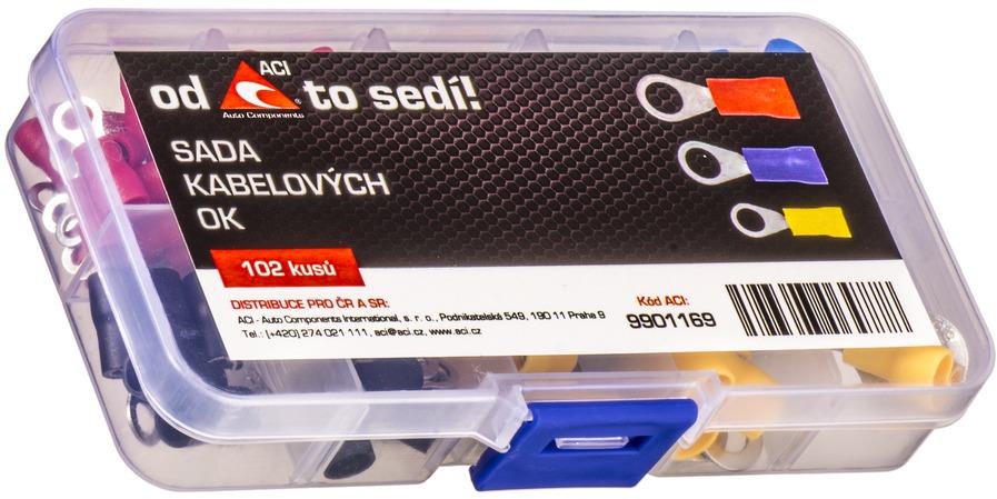 ACI sada krimpovacích káblových ôk (102 ks)
