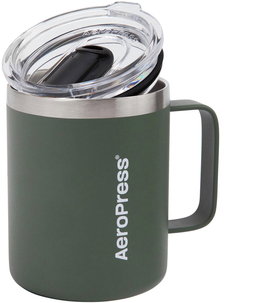 AeroPress Travel coffee mug zelený