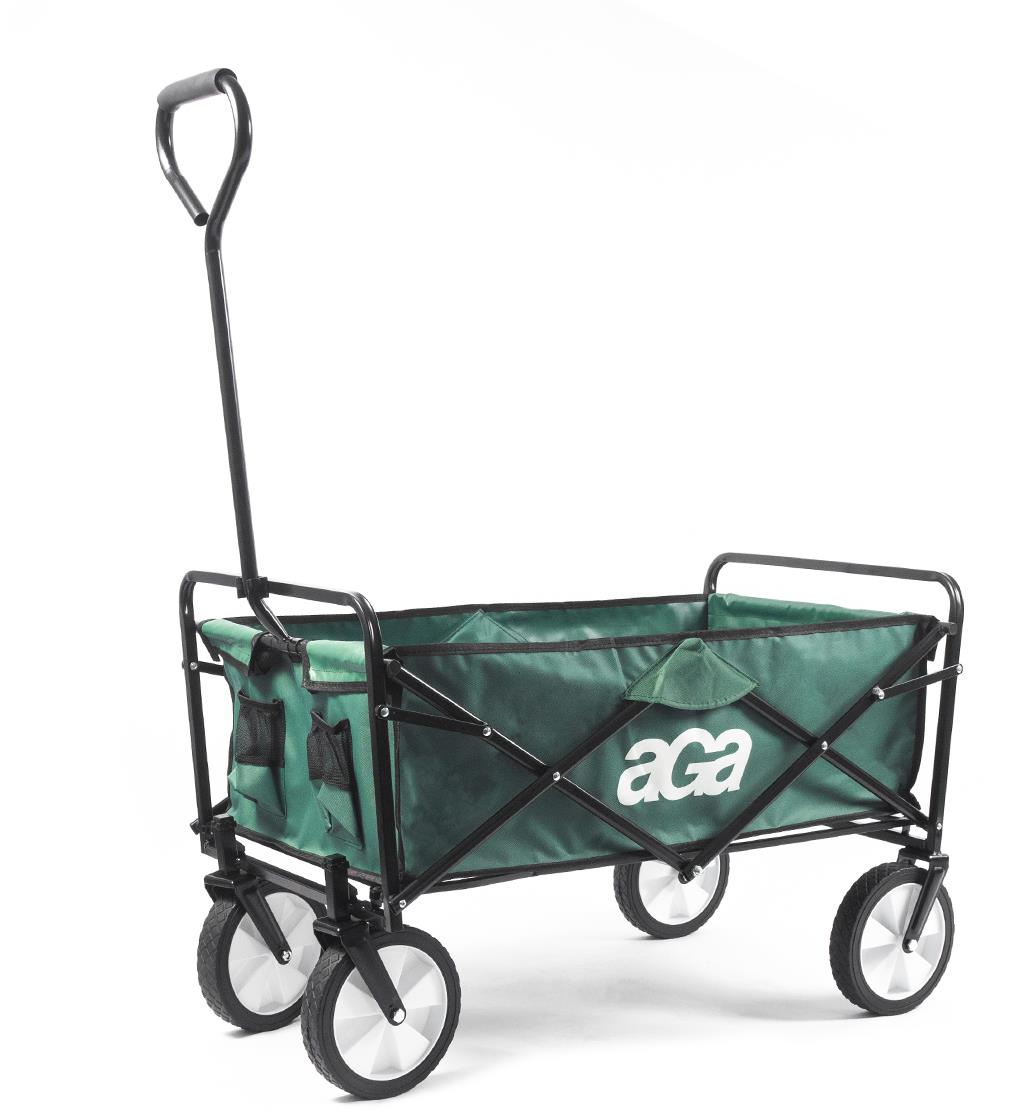 Aga Skladací prepravný vozík MR4610 – zelený