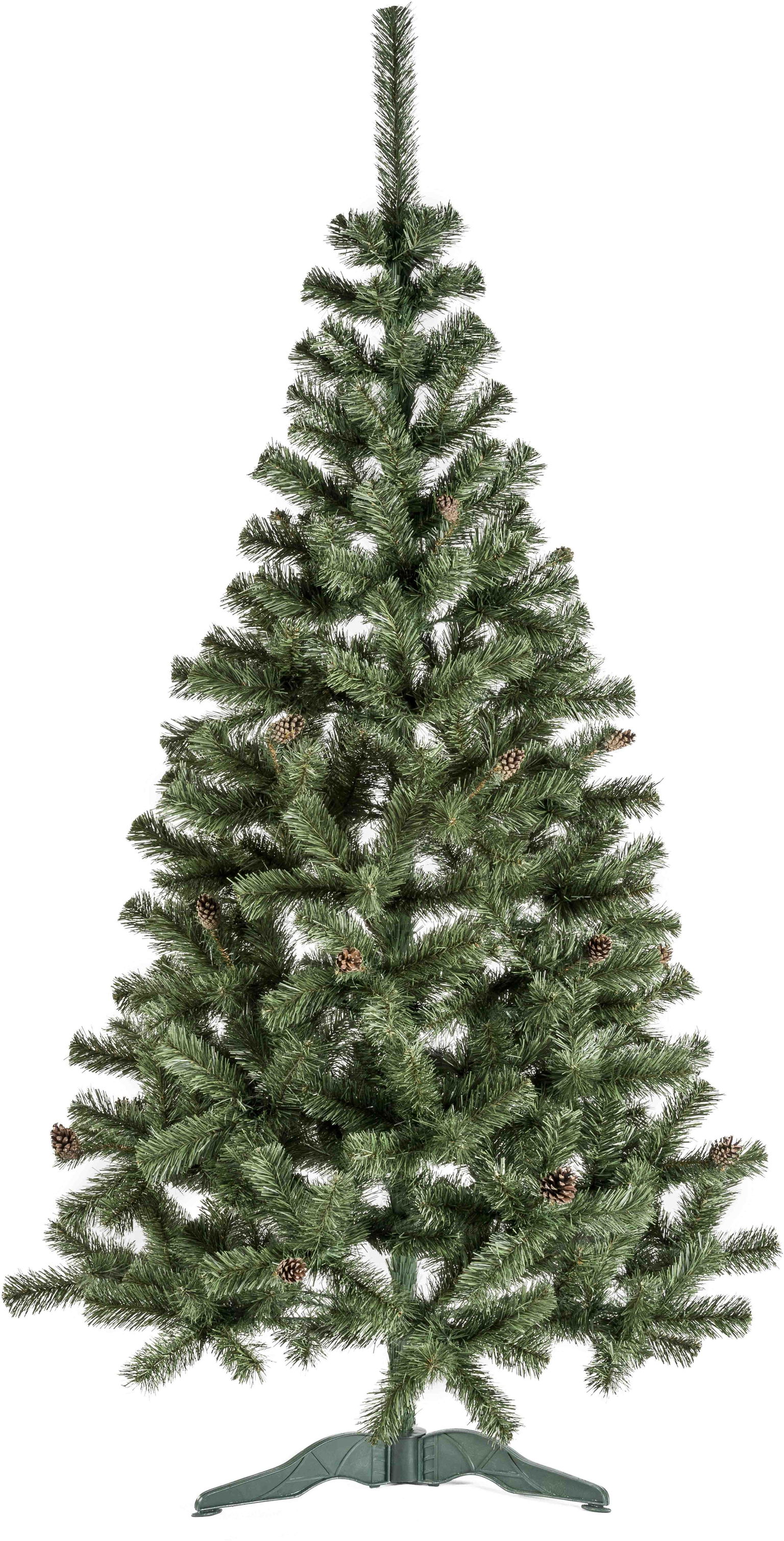 Aga Vianočný stromček 150 cm so šiškami