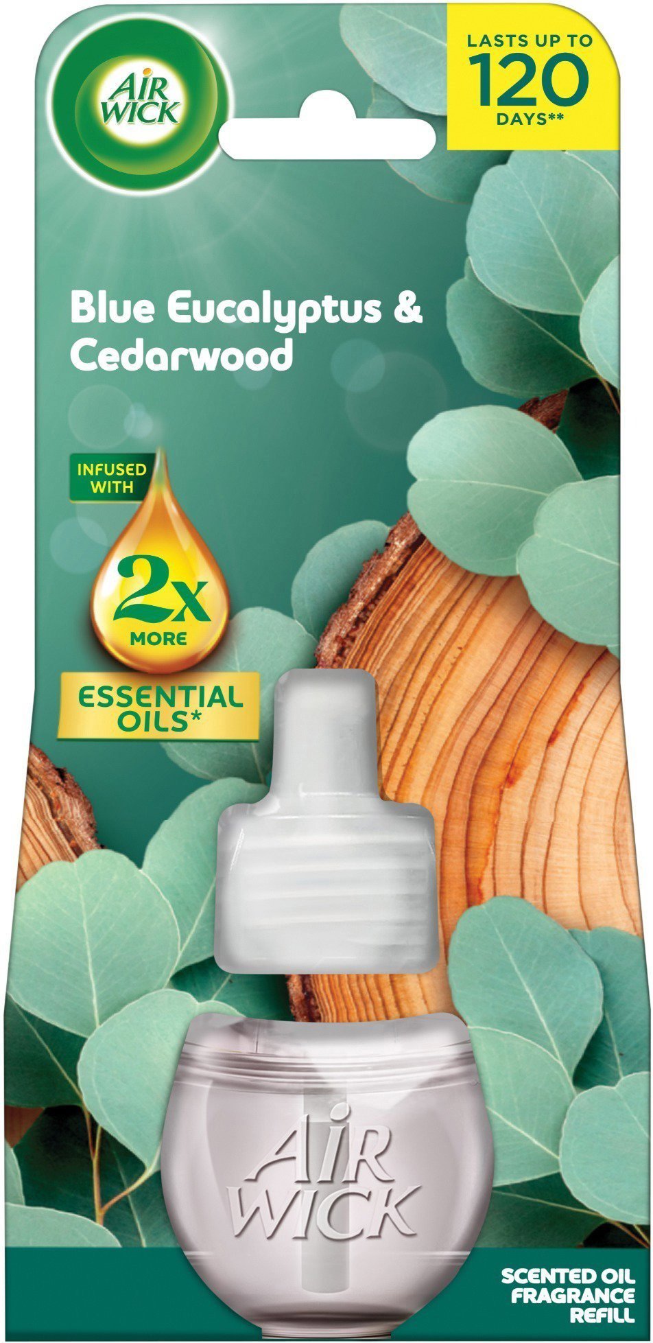AIR WICK Electric náplň Eukalyptus a cédrové drevo 19 ml