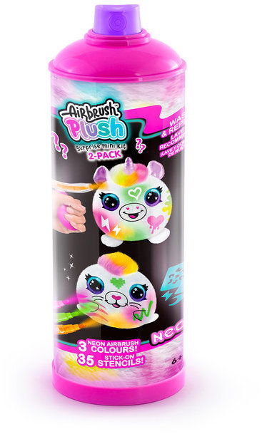 Airbrush Neon Mini Prekvapenie 2 ks