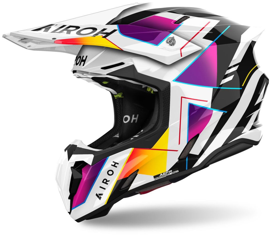 AIROH prilba TWIST 3 Rainbow 2025, lesklá, veľkosť L