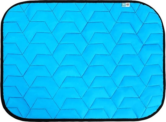 AiryVest obojstranná modrá/čierna M 80 × 55 cm
