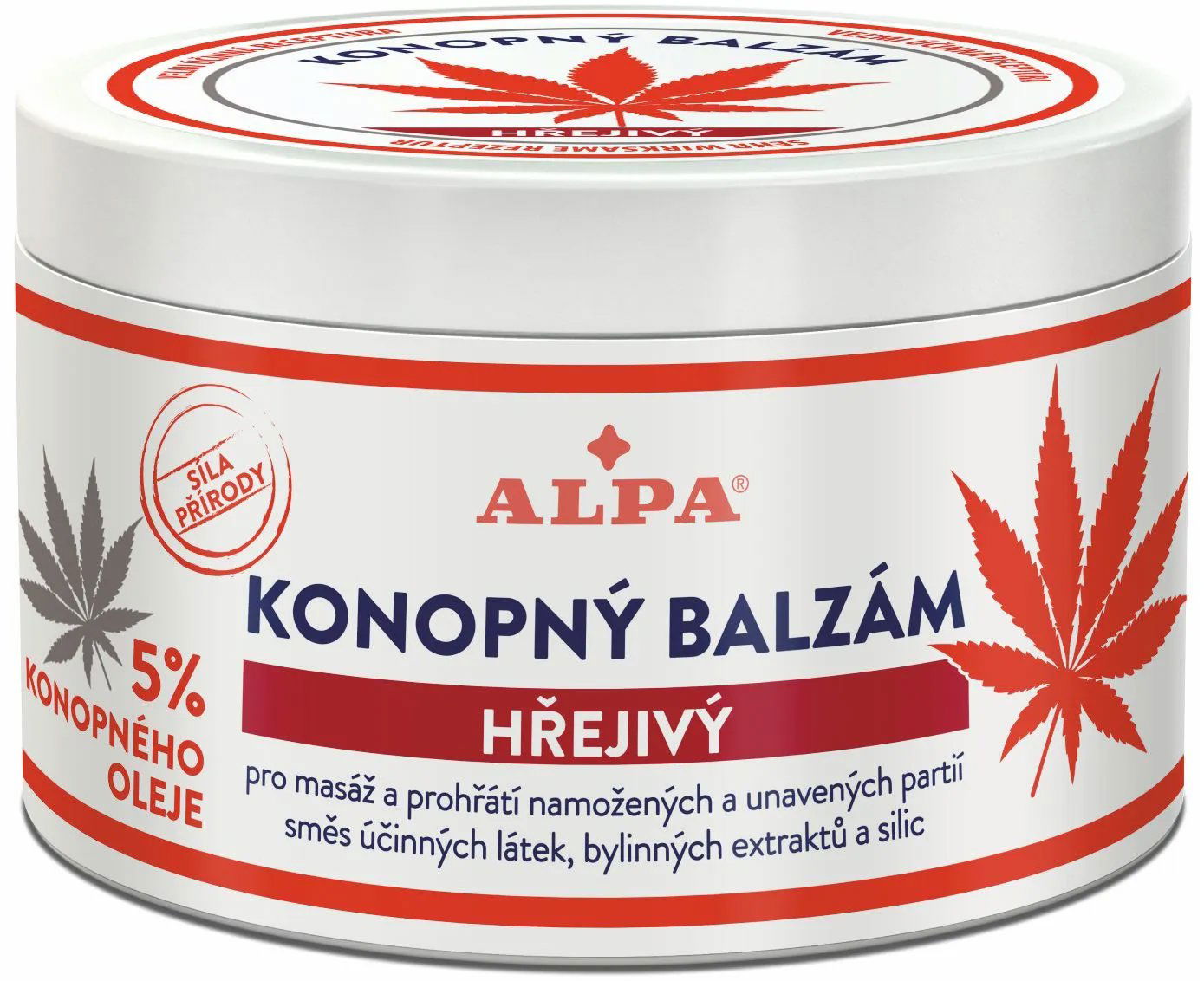 ALPA Konopný balzam hrejivý 250 ml
