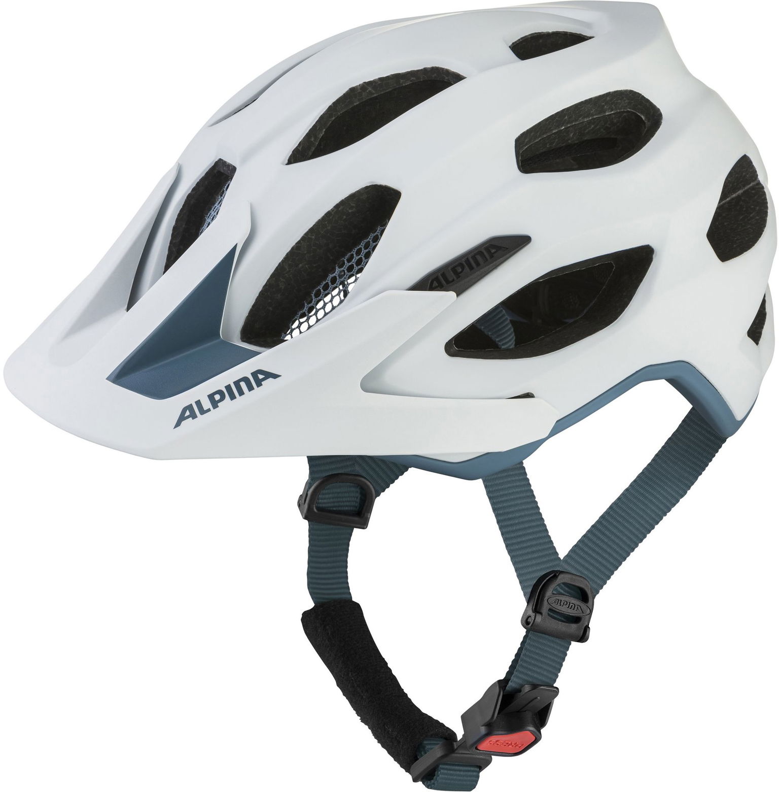 Alpina Carapax 2.0 white pebble blue matt L