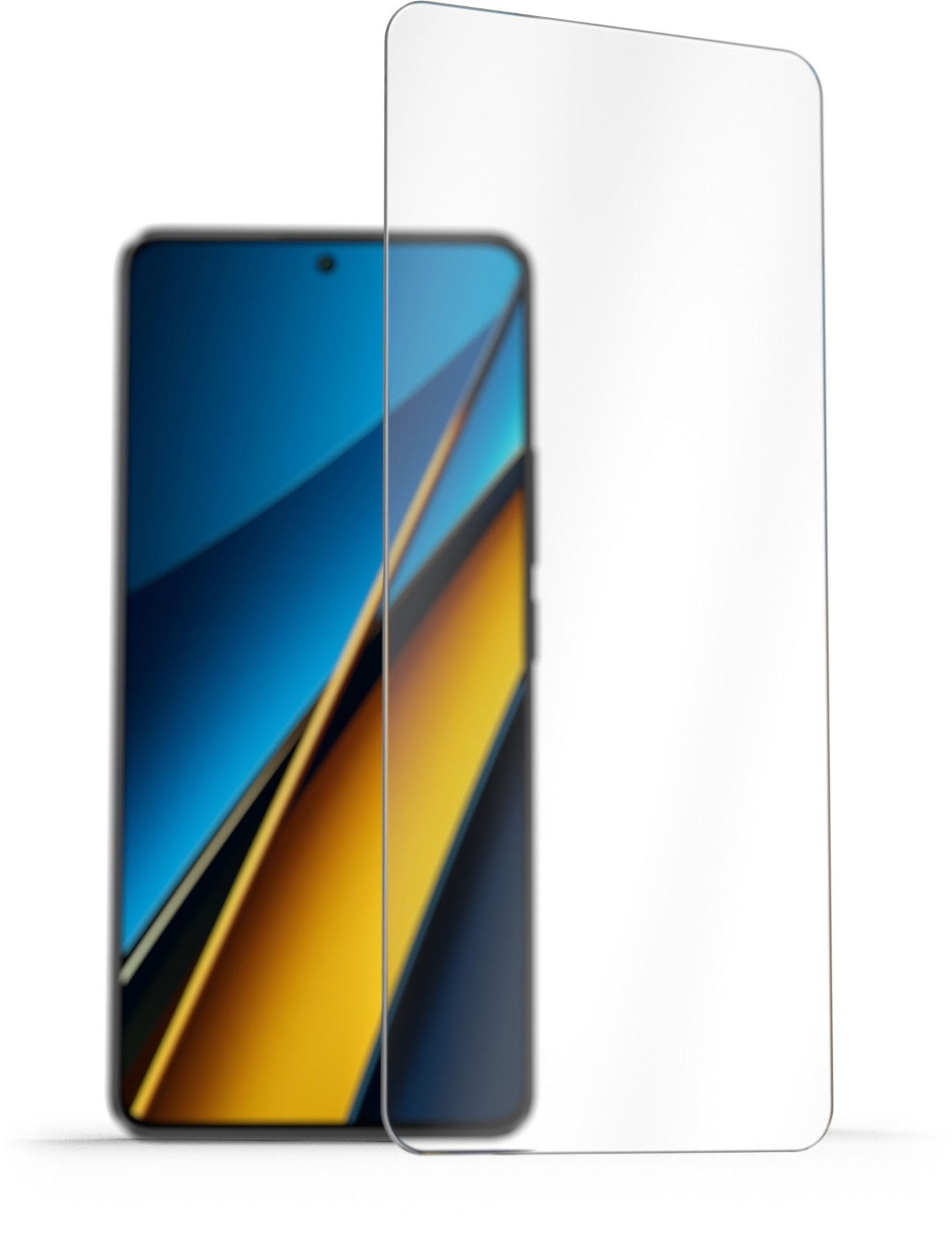 AlzaGuard 2.5D Case Friendly Glass Protector na POCO X6 5G