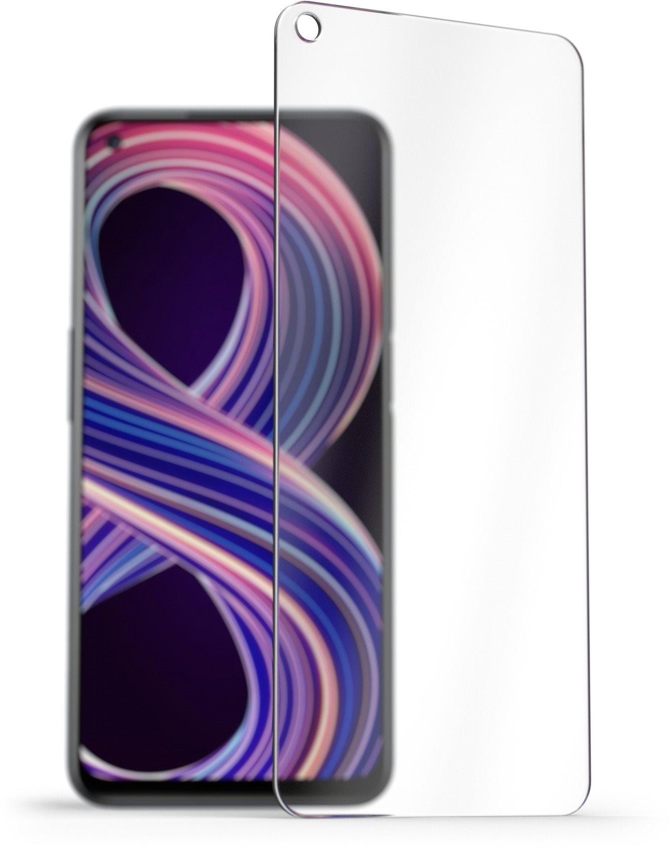 AlzaGuard 2.5D Case Friendly Glass Protector na Realme 8 5G