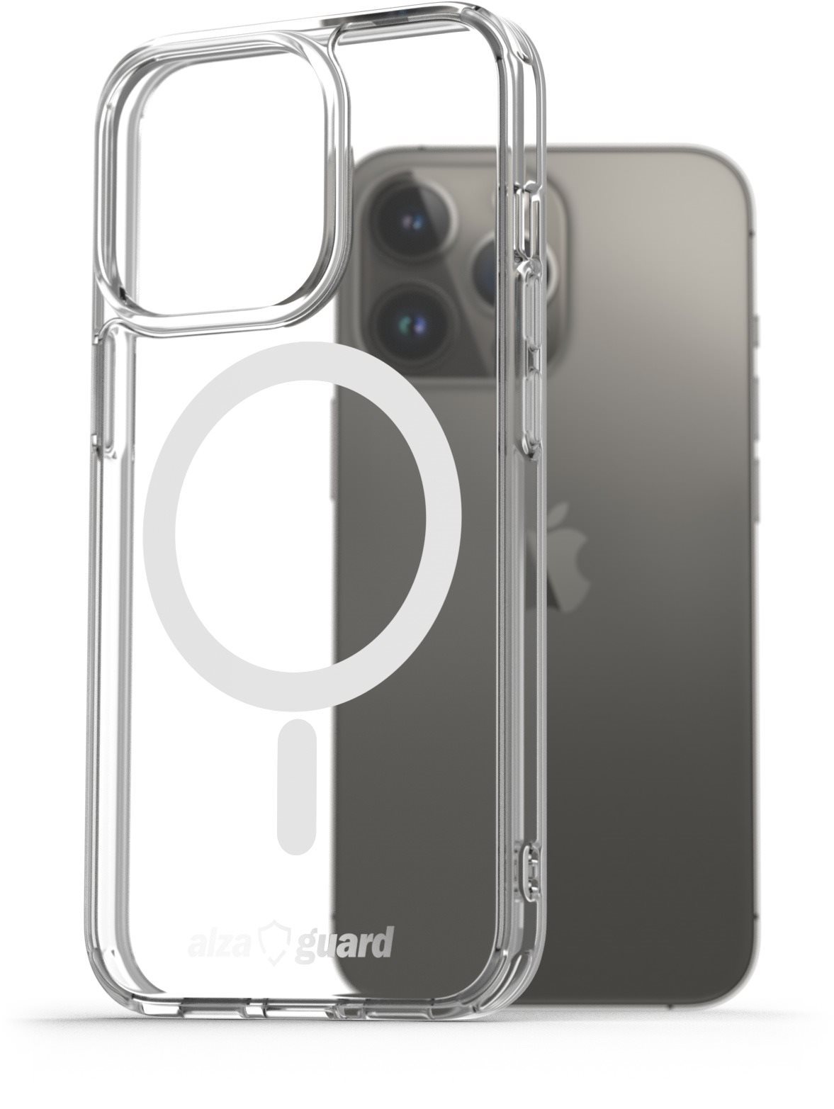 AlzaGuard Crystal Clear TPU Case Compatible with Magsafe iPhone 13 Pro