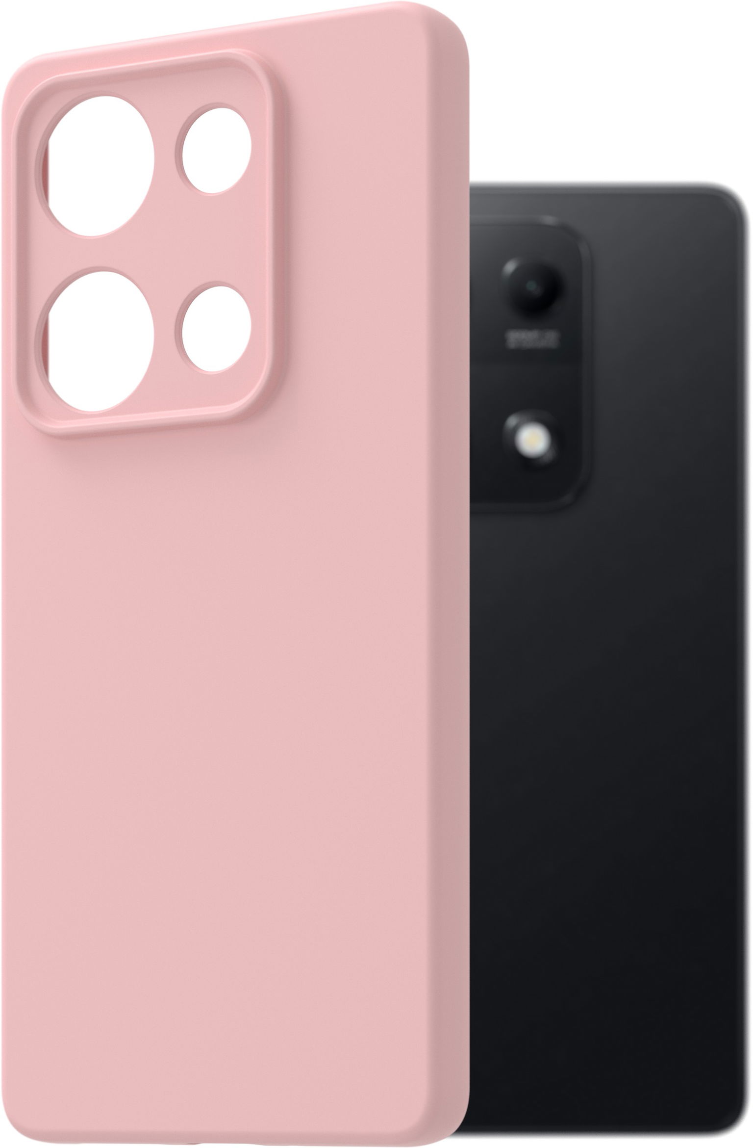 AlzaGuard Matte TPU Case pre Xiaomi Redmi Note 14S ružový