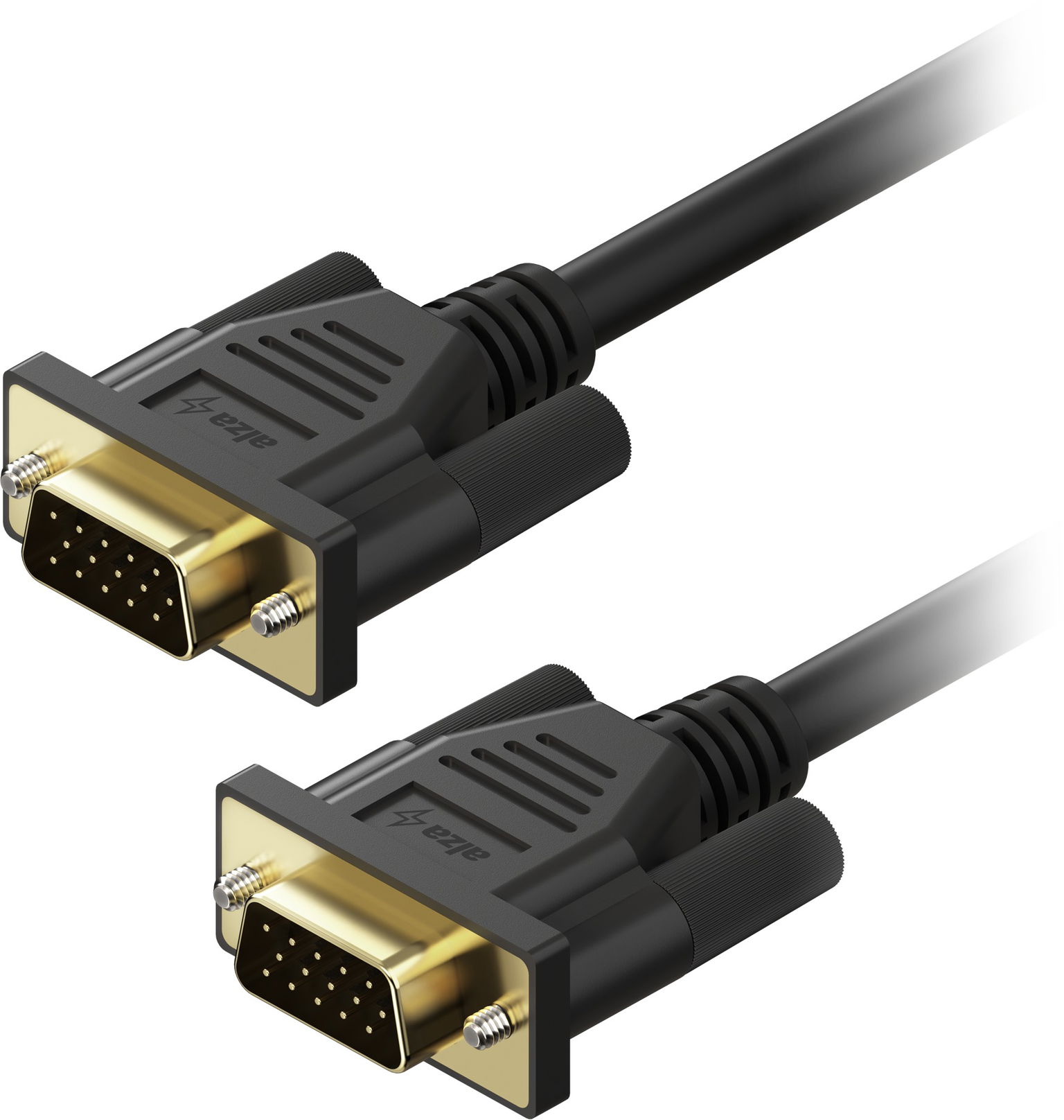 AlzaPower Core VGA 3 m čierny