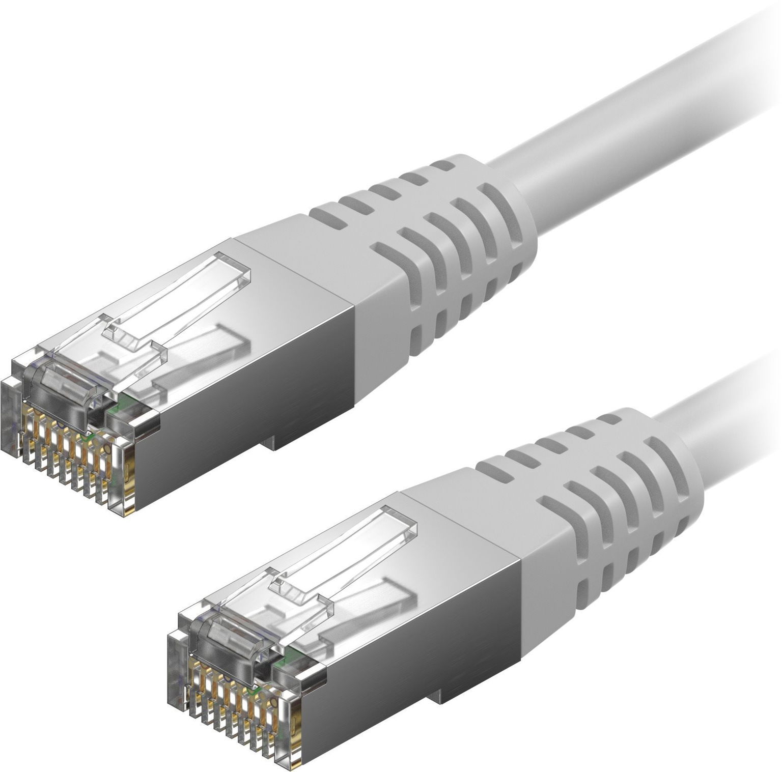 AlzaPower Patch CAT6 FTP 3 m sivý