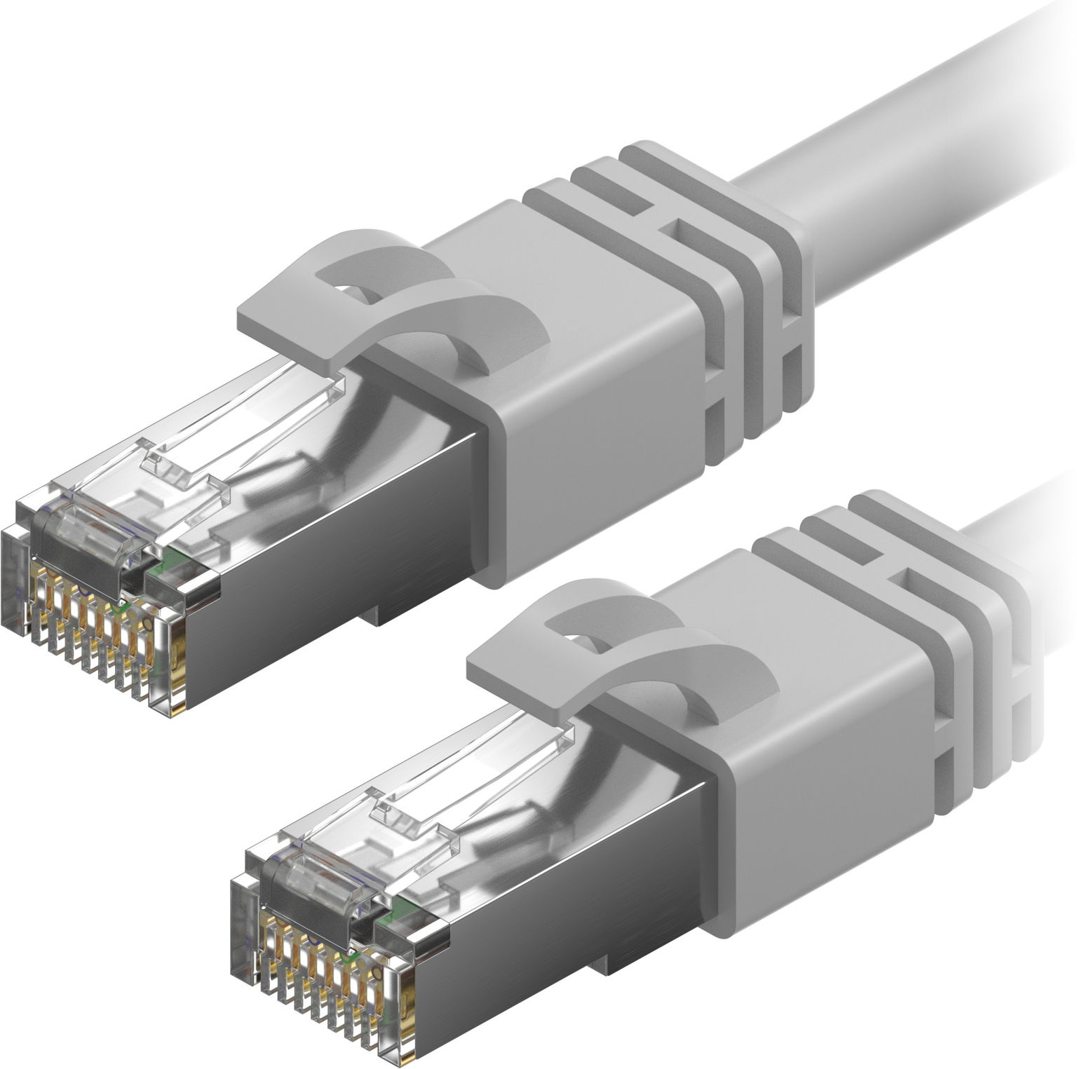 AlzaPower Patch CAT7 S/FTP 7 m sivý