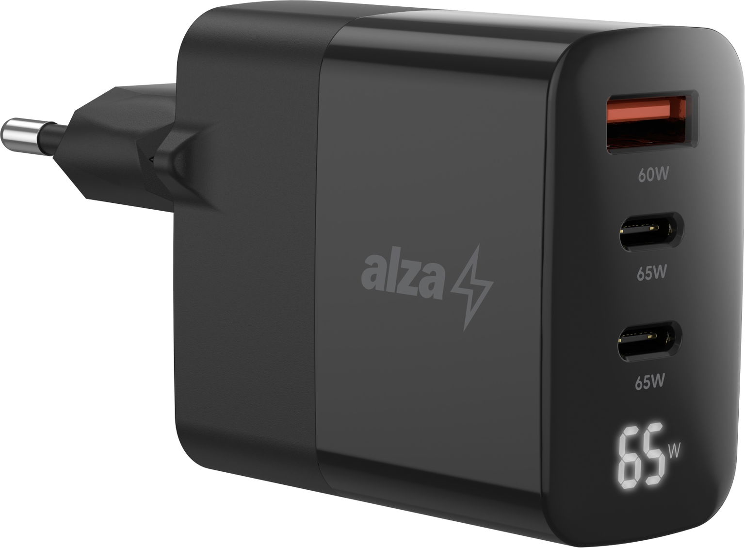 AlzaPower Ultimate X480 65W Čierna