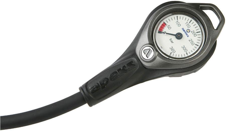 Apeks manometr 300 Peweter, HP hadica 0,8 m