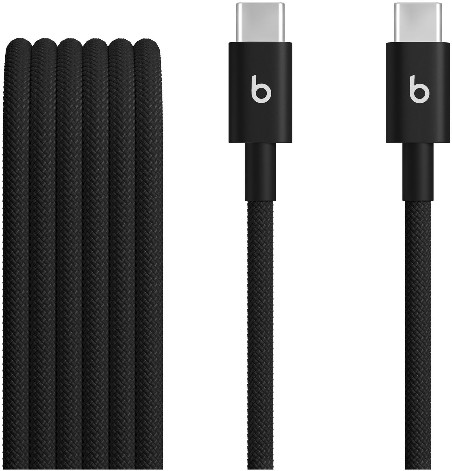 Apple Beats USB-C na USB-C Woven Cables (1.5m) - Bolt Black (2-Pack)