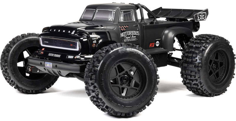 Arrma Notorious 6S V6 BLX 1:8 4WD RTR čierne