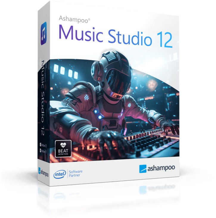 Ashampoo Music Studio 12 (elektronická licencia)