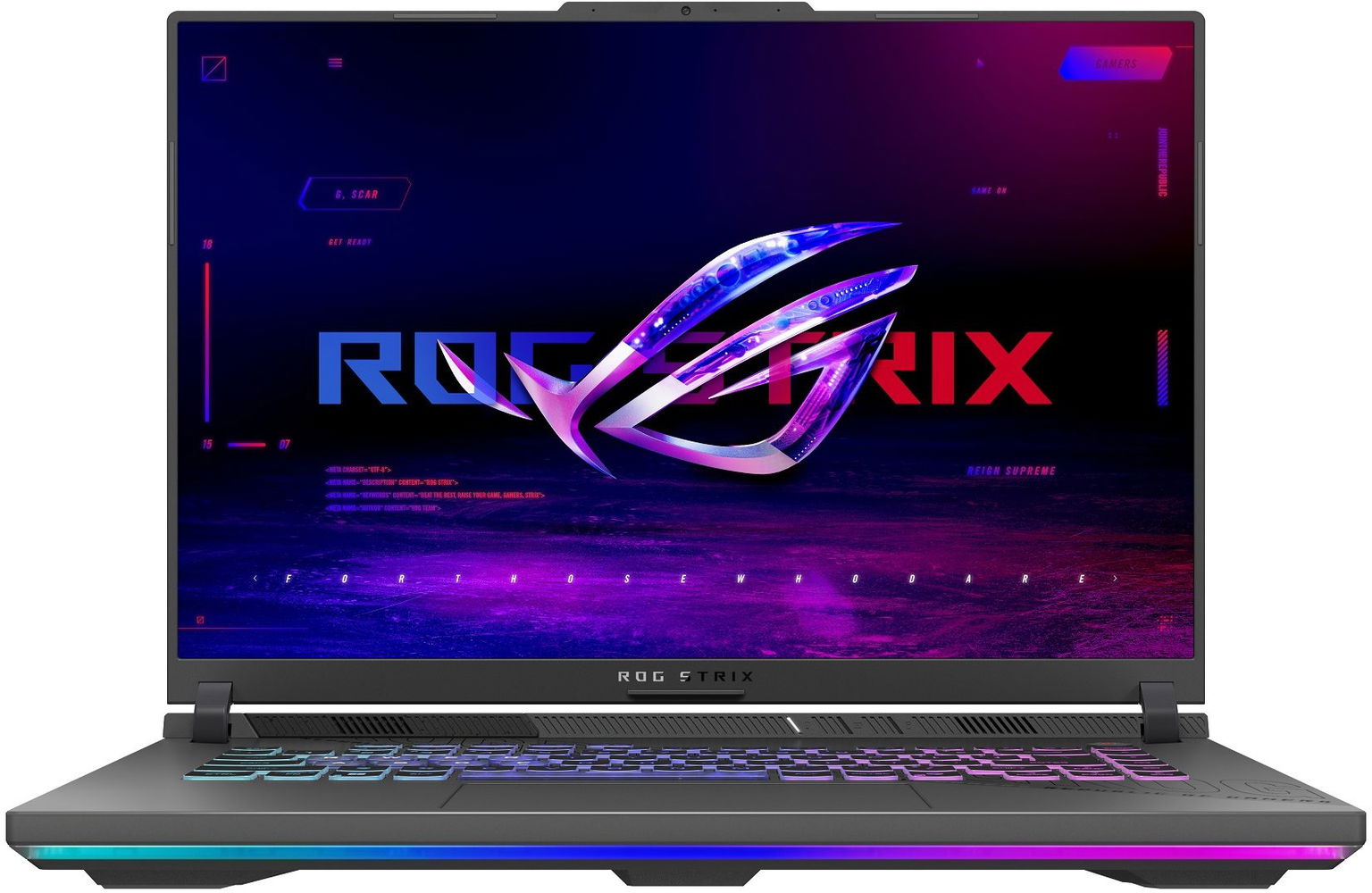 ASUS ROG Strix G16 G614PM-TS150WZ Eclipse Gray (bez adaptéra)