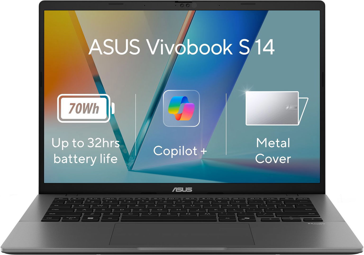 ASUS Vivobook S14 S3407QA-OLED063W Matte Gray kovový