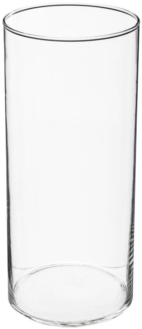 Atmosphera Sklenená váza CYLINDER, 30 cm
