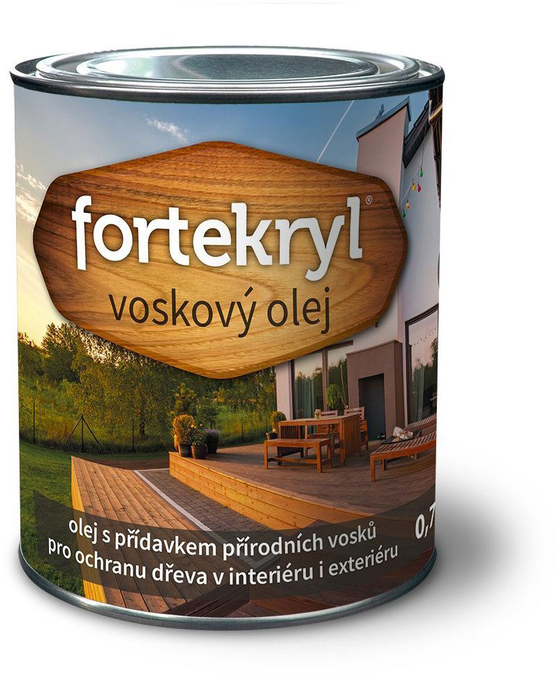 Austis Fortekryl Voskový olej 0,7 kg, palisander