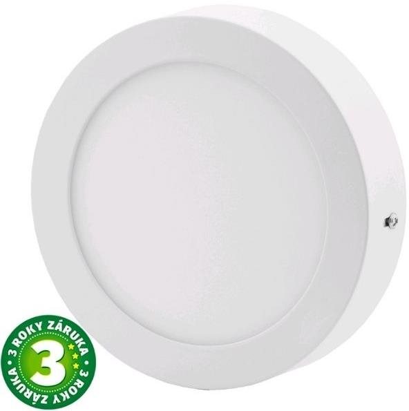Avide prisadený LED panel 18 W teplá kruhový