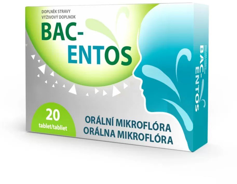 BAC-ENTOS orálna mikroflóra 20 tabliet