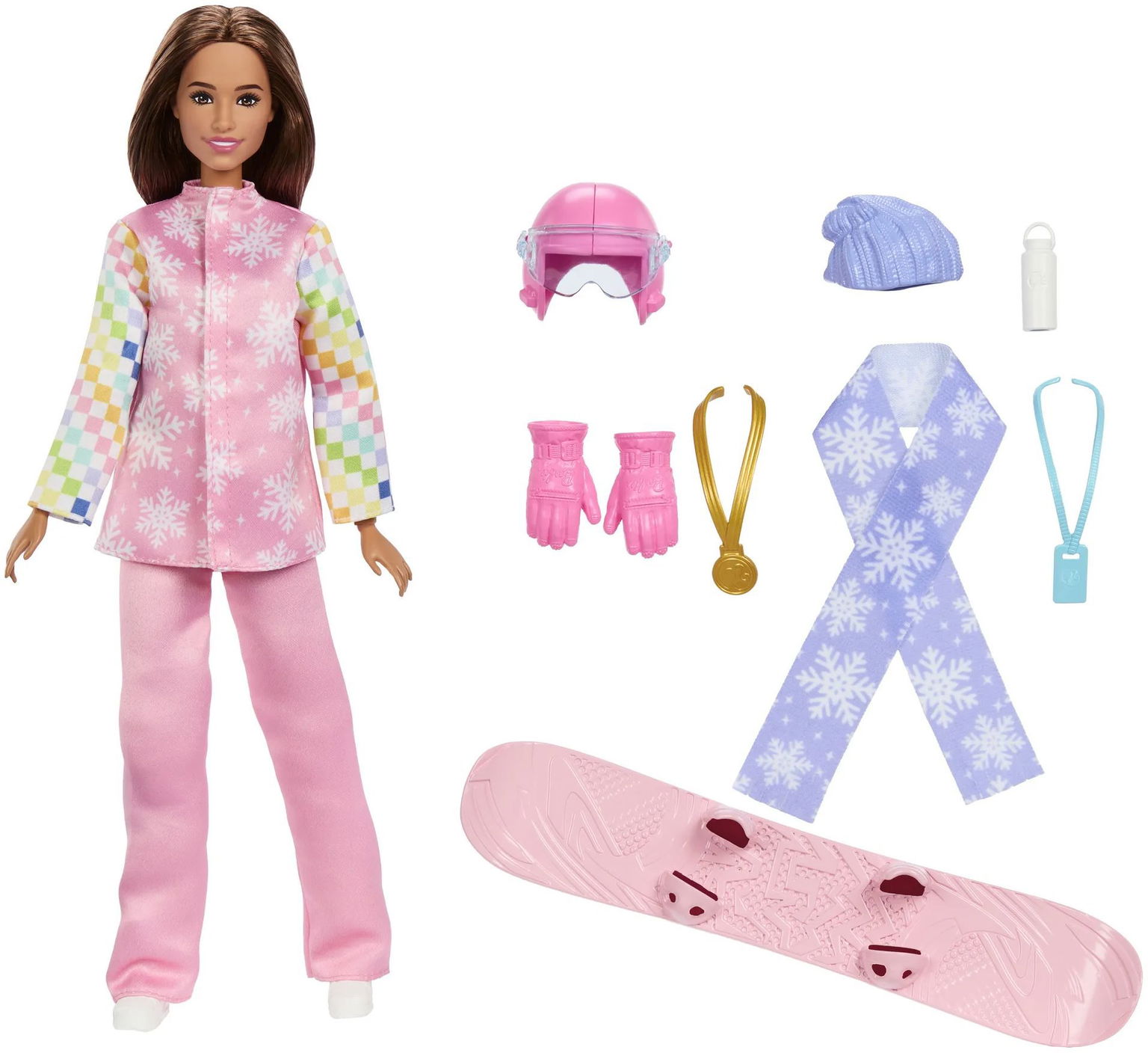 Barbie v povolaní snowboardistka