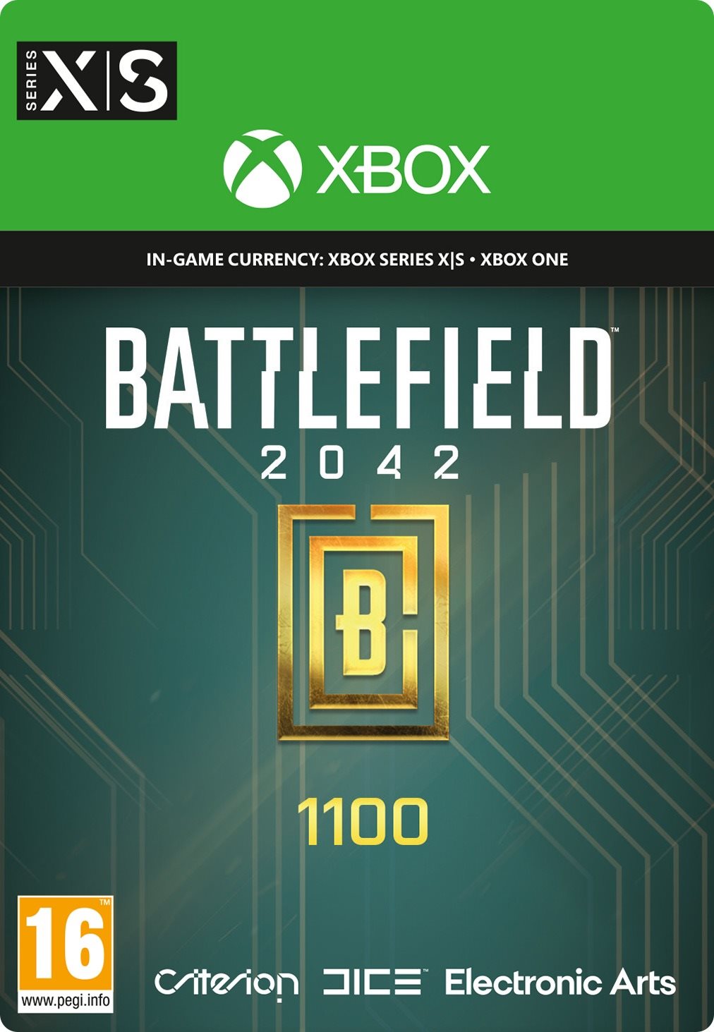 Battlefield 2042: 1100 BFC – Xbox Digital
