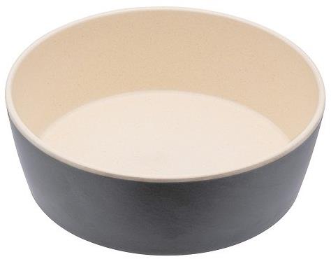 BecoBowl Bambusová miska pre psa Coastal grey veľ. S