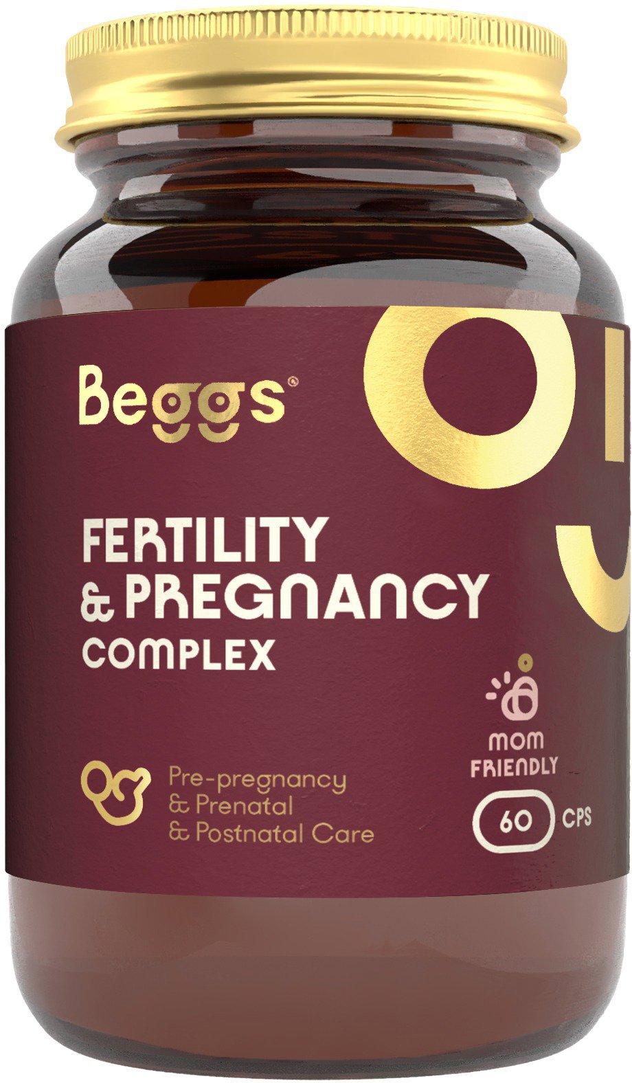 Beggs Fertility + Pregnancy COMPLEX, 60 kapsúl